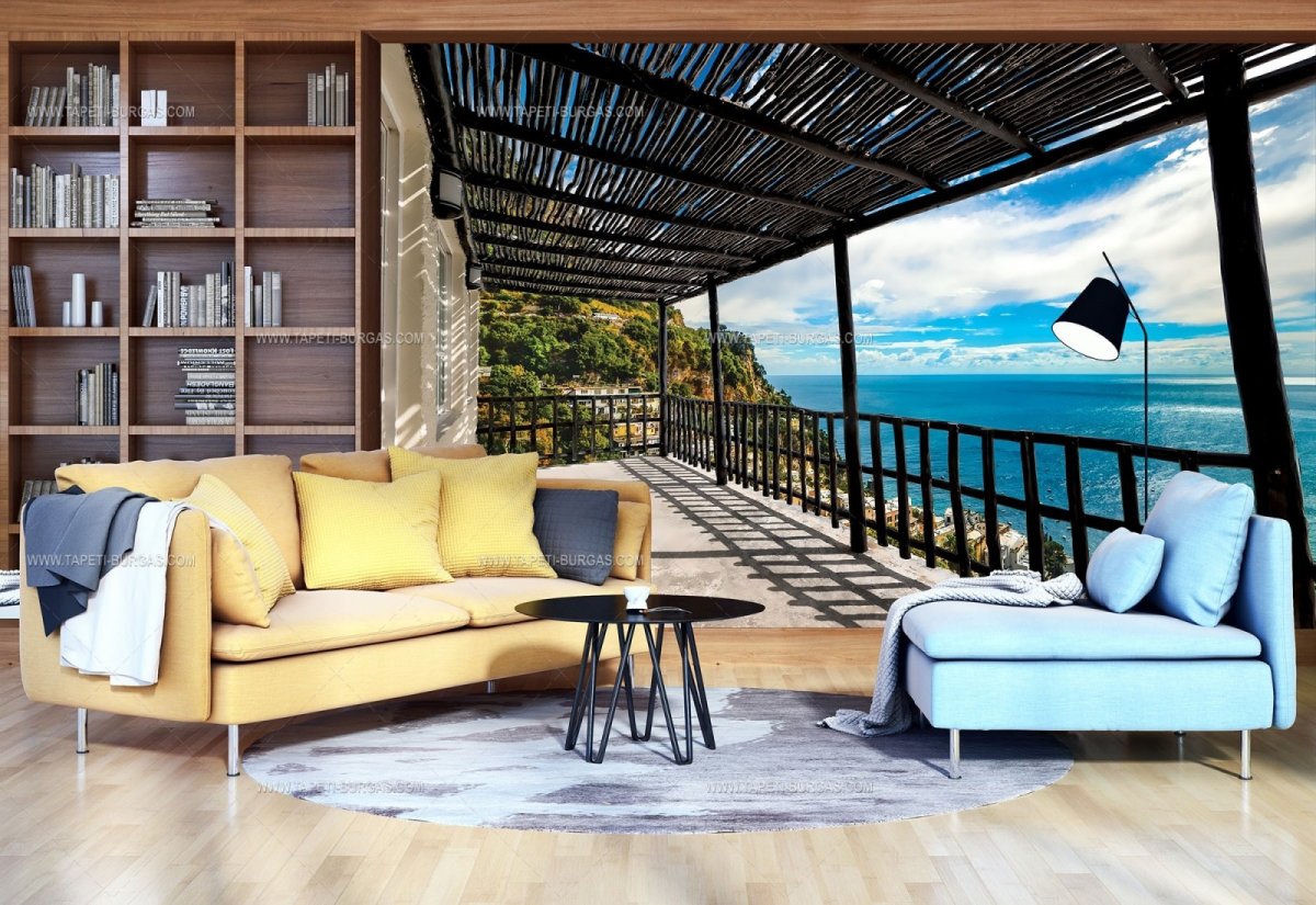 Вид с балкона