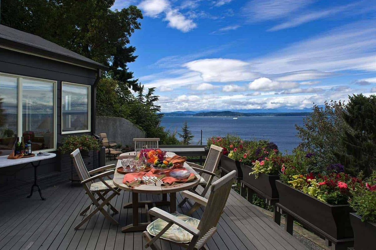 Терраса на вилле в кап Ферра