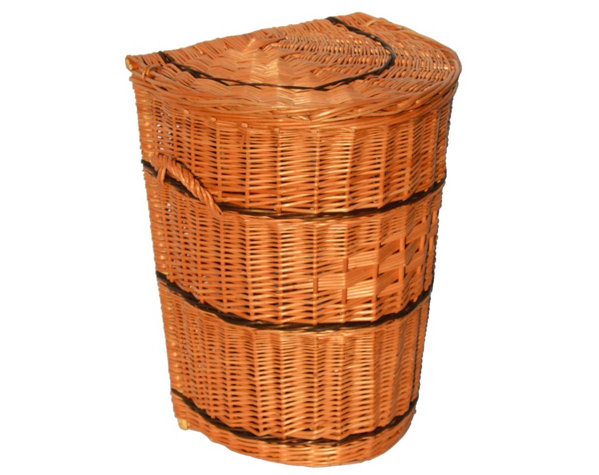 Корзина корзина плетеная для белья плетеная 50x20xh80