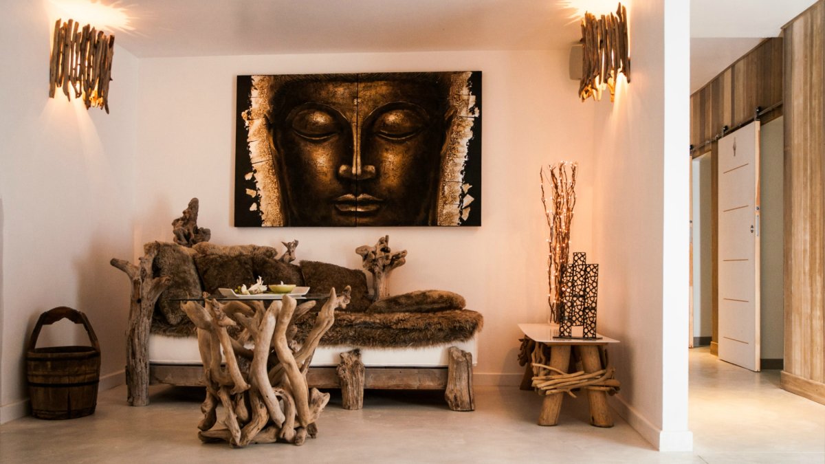 Декор из коряг и веток