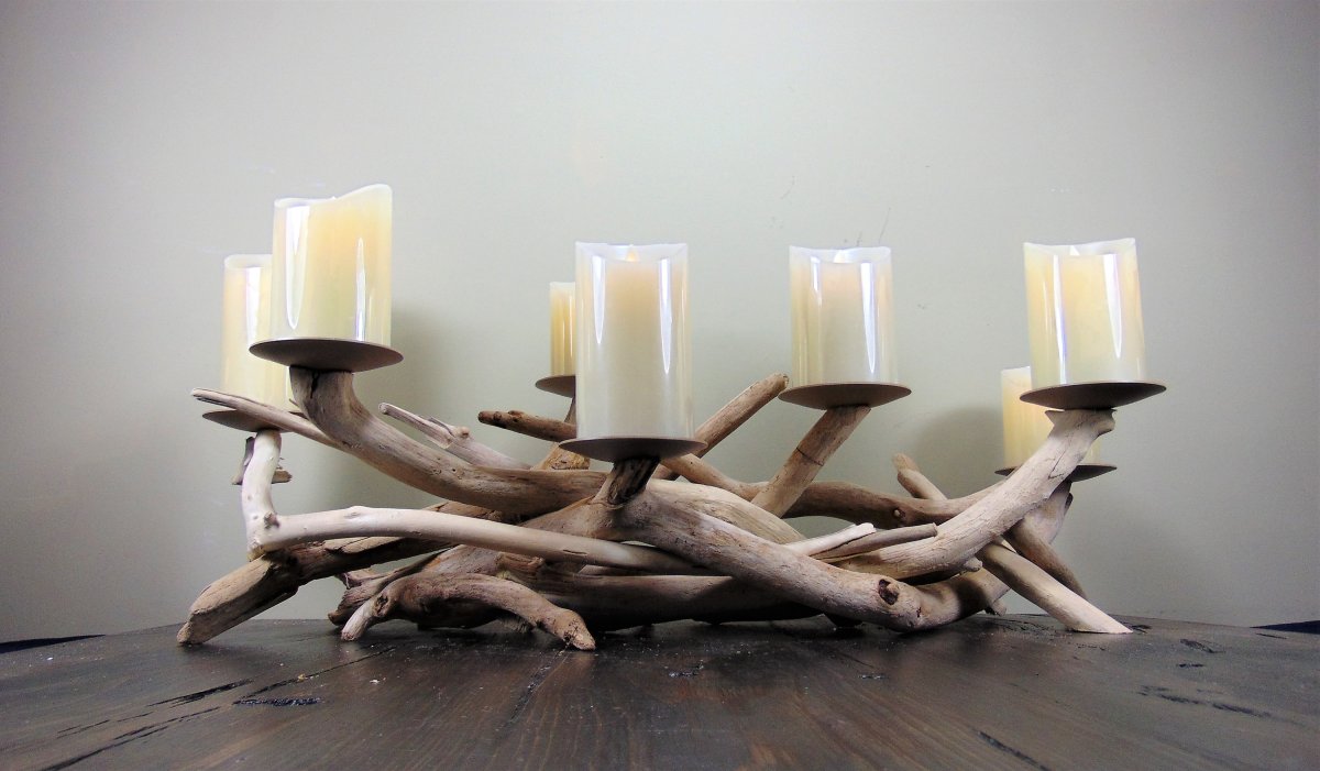 Декор из коряг для интерьера