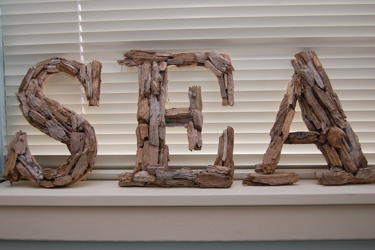 Морские коряги в интерьере