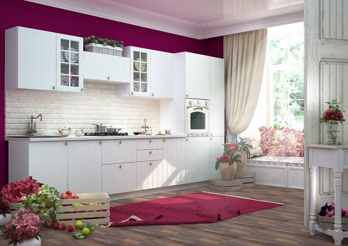 Вытяжка для кухни в стиле Прованс Леруа Мерлен