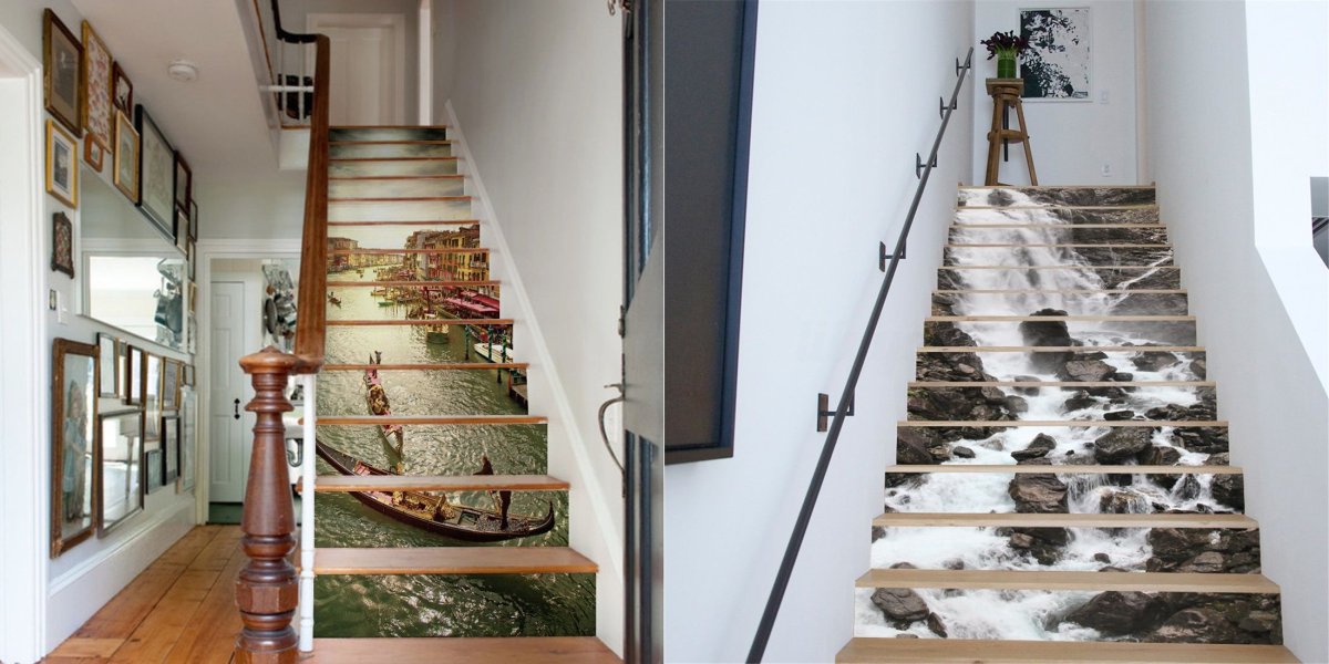 Украсить лестницу в детском саду