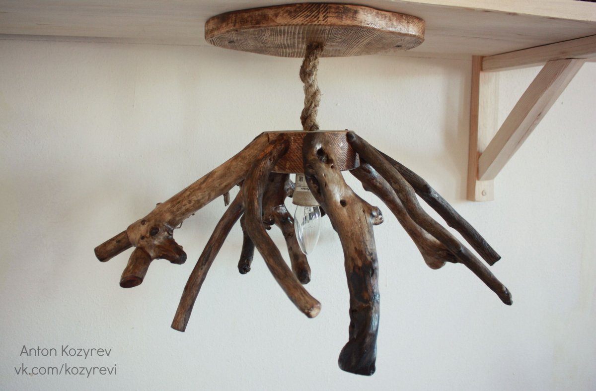 Коряги в интерьере квартиры