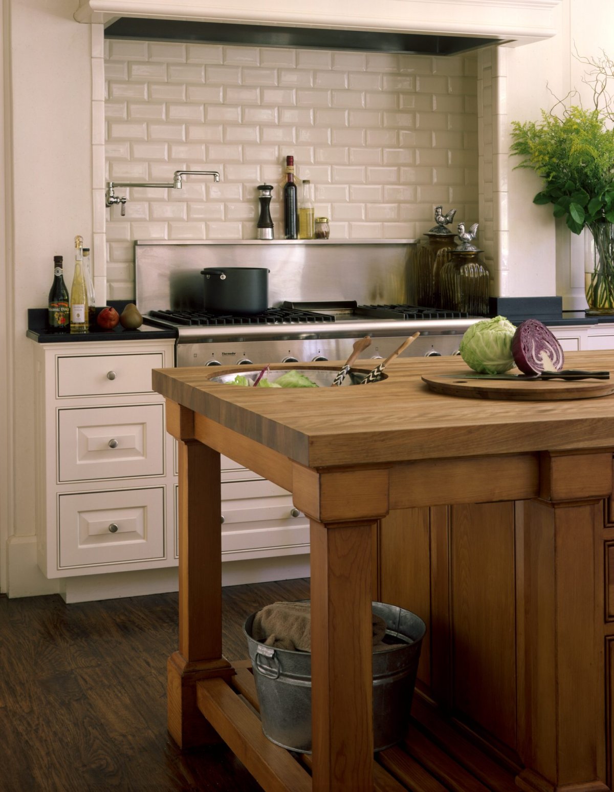 Уличная кухня из кирпича