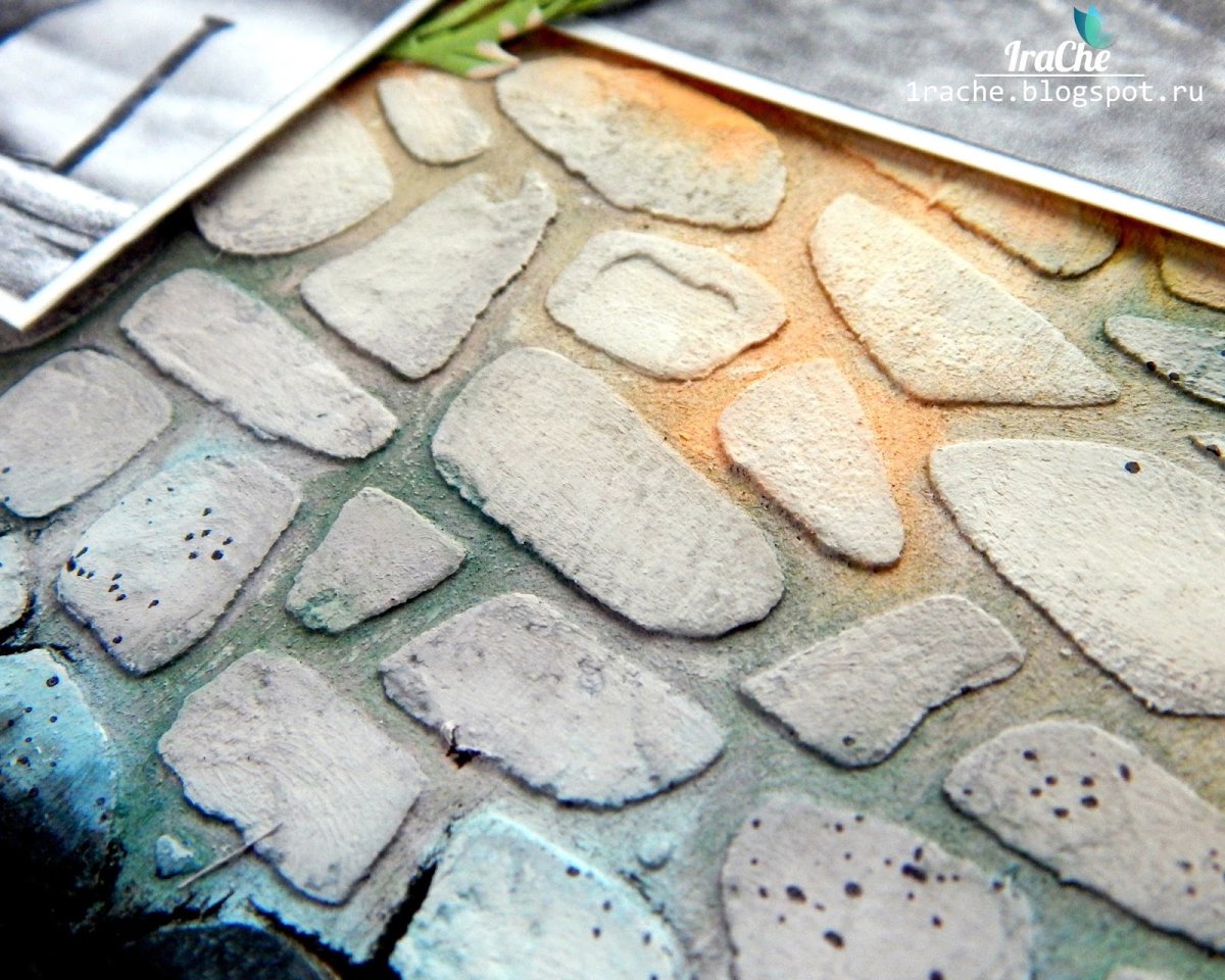 Отделка кухни натуральным камнем