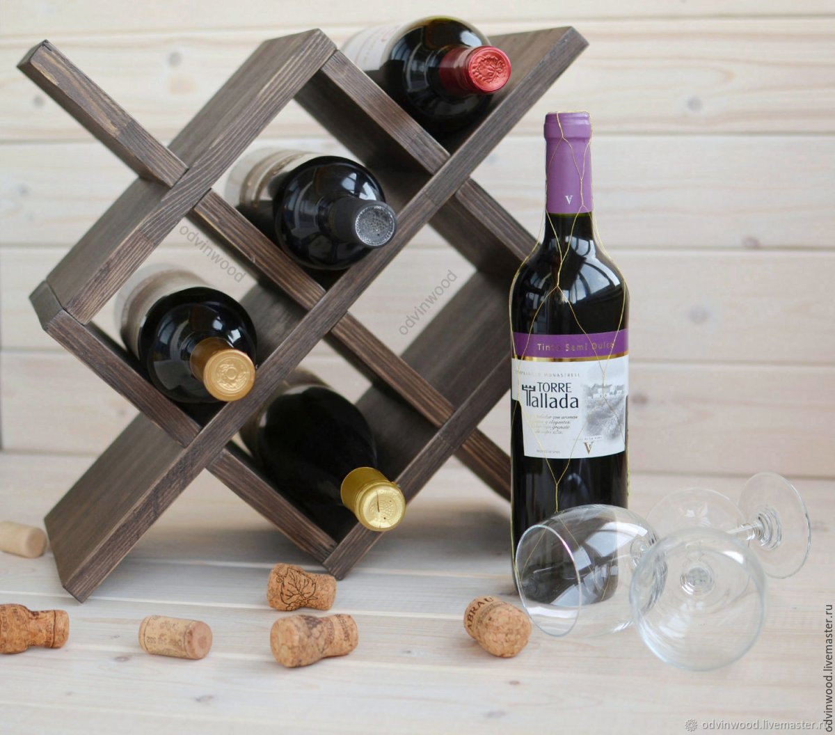 Место для хранения бутылок