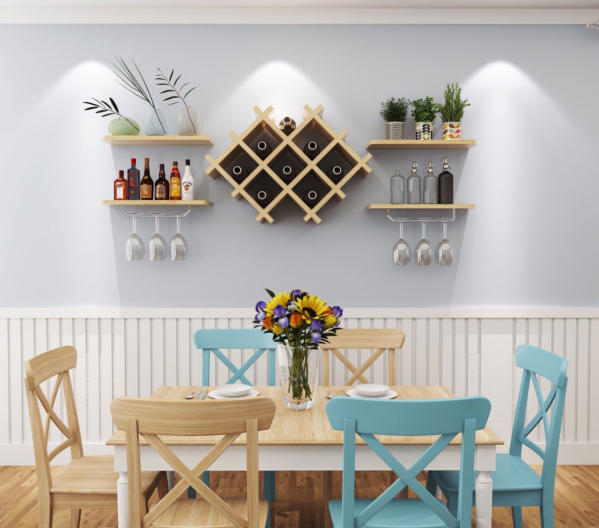 Винная полка сота