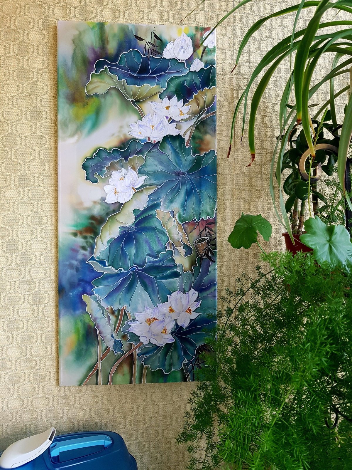 Батик в интерьере