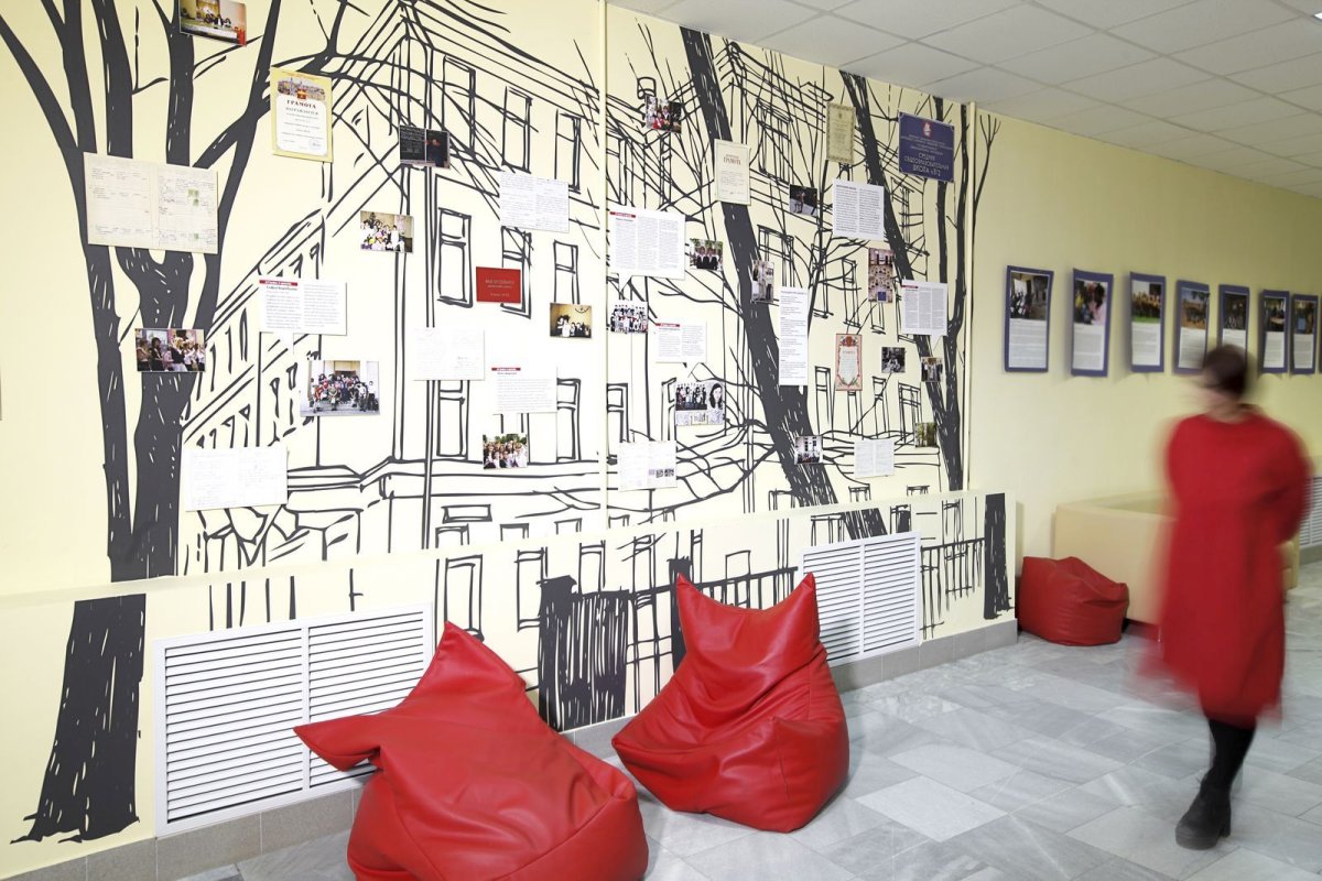 Classroom стены