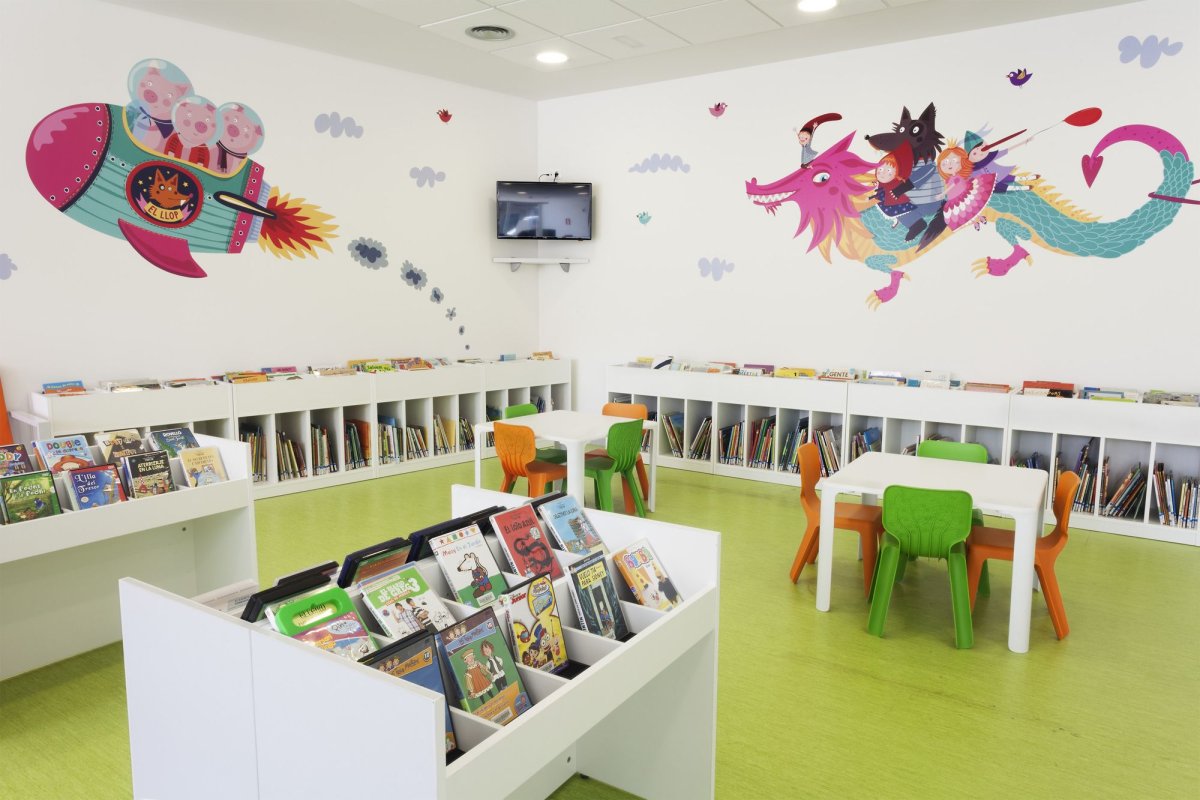 Дизайн детской библиотеки