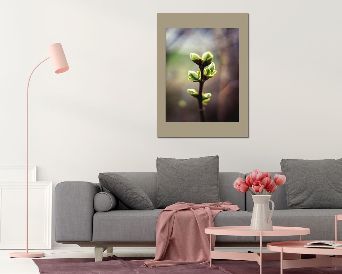 Картина в уютном интерьере