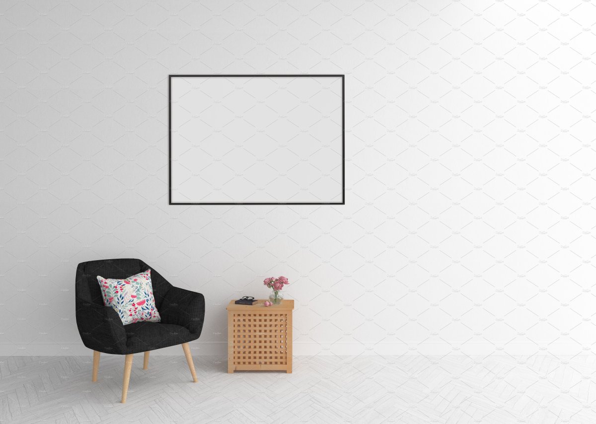 Мокап интерьер