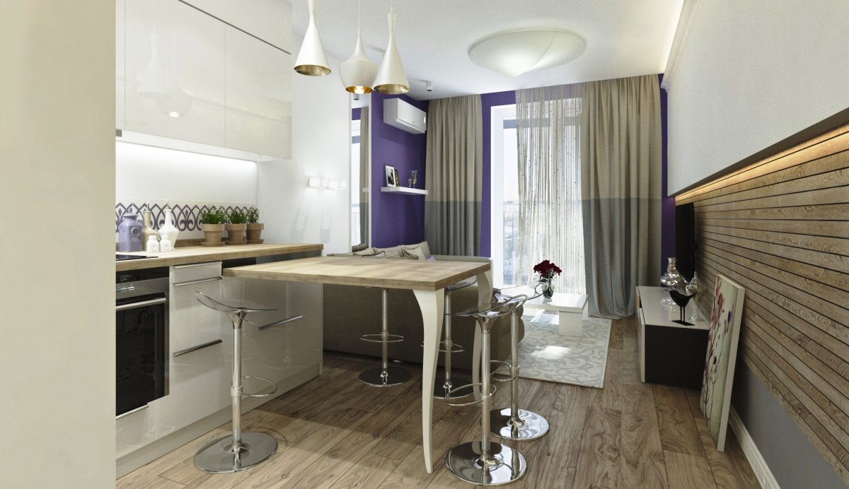 Зонирование кухни