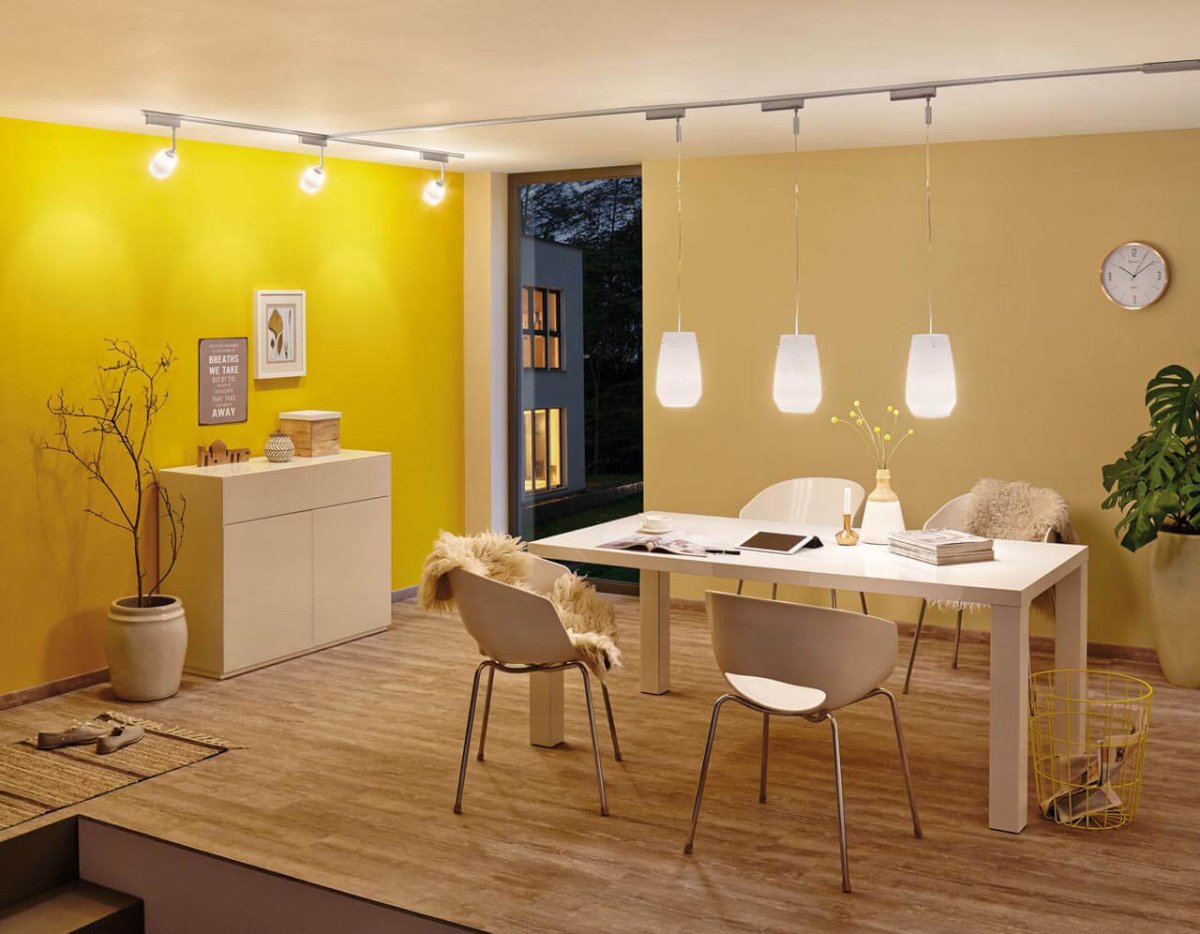 Трековый светильник Spiro в интерьере