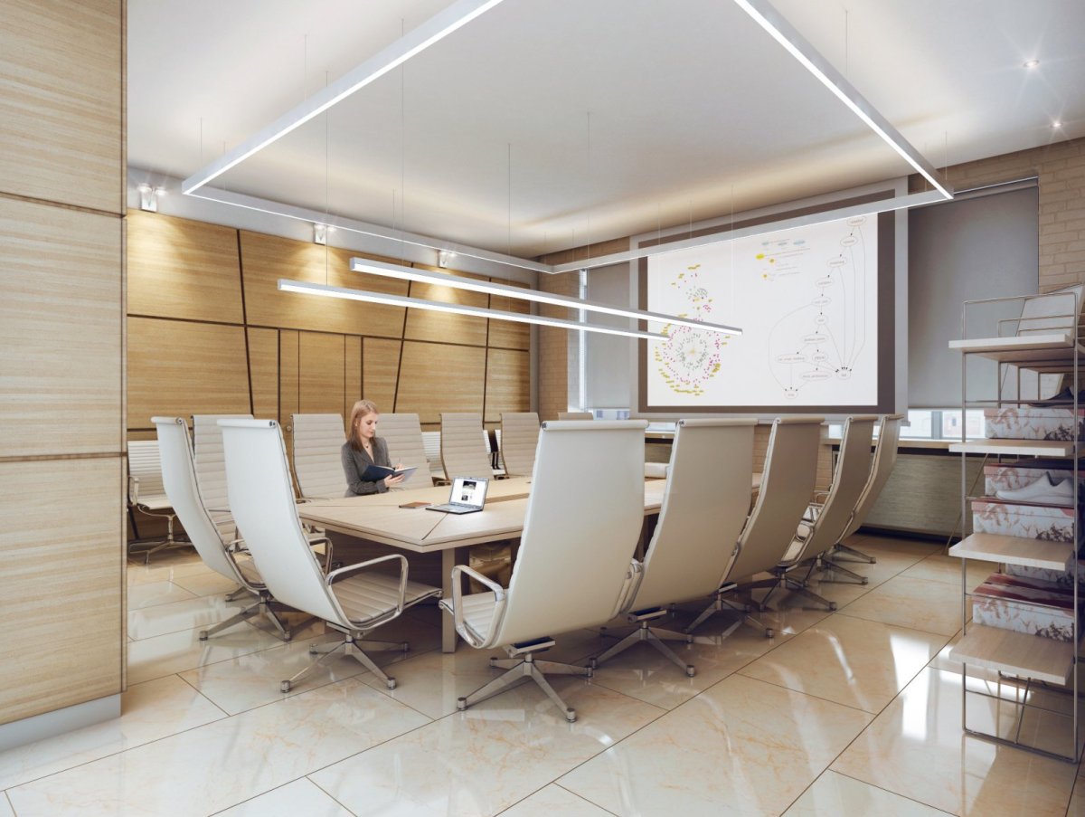 Переговорная комната в офисе