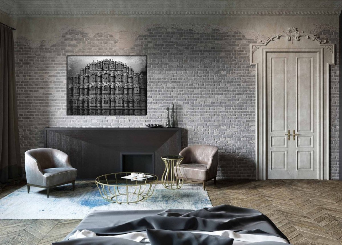 Декоративный камень Венецианский кирпич прихожая