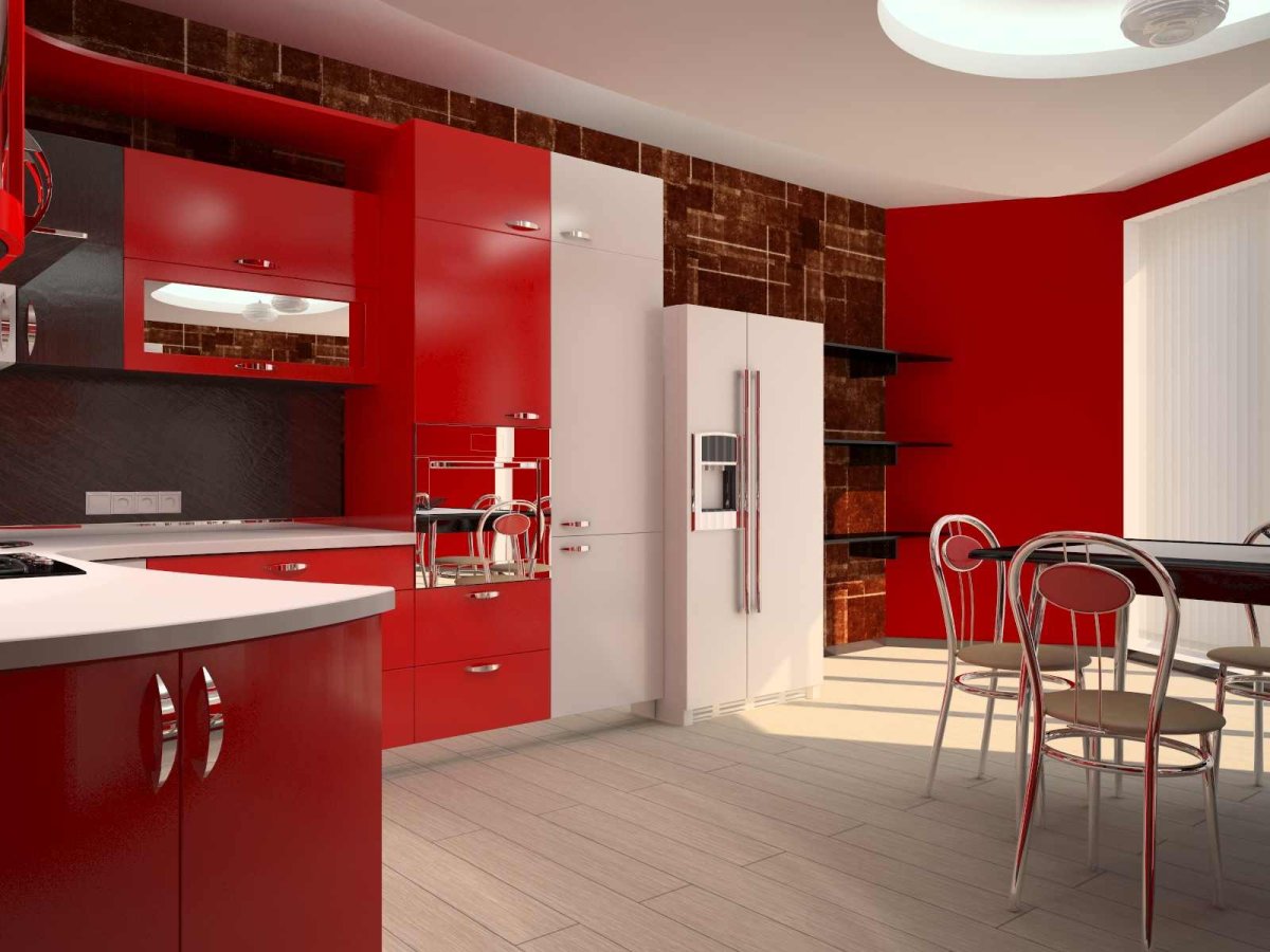 Normandie Retro Red Fridge