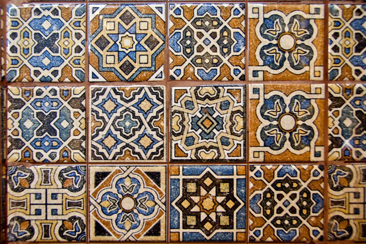 Плитка azulejo марокканский стиль