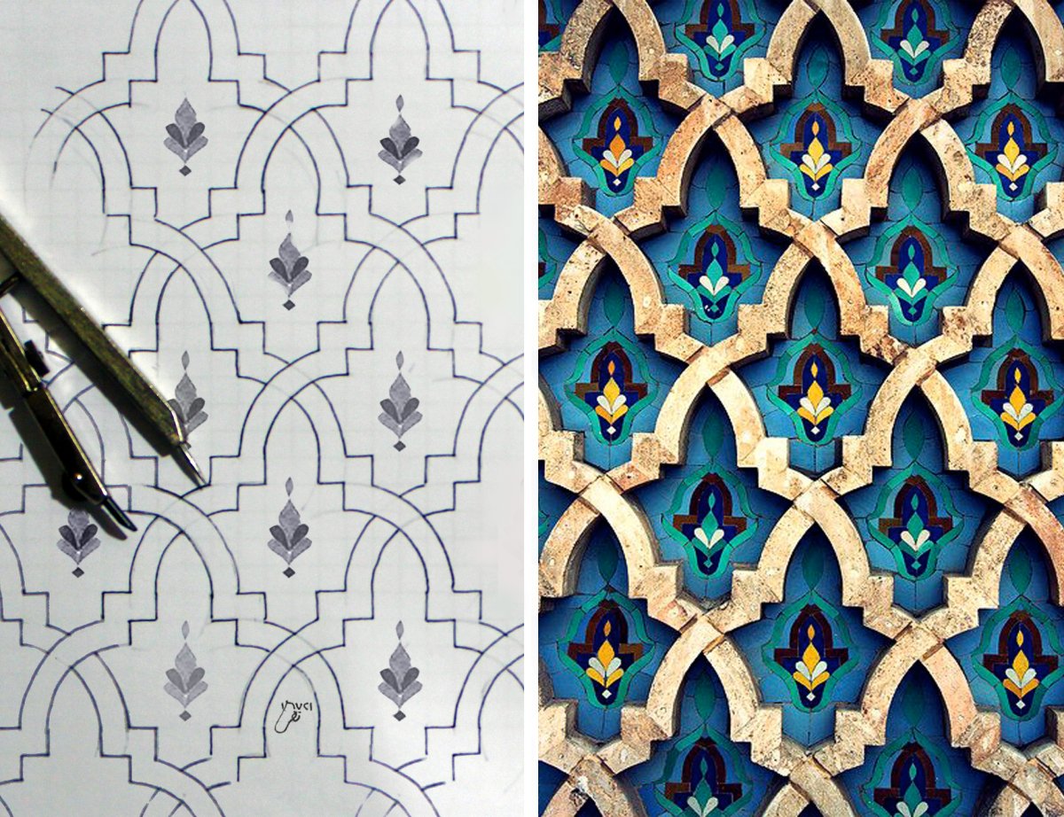 Разноцветная плитка для кухни