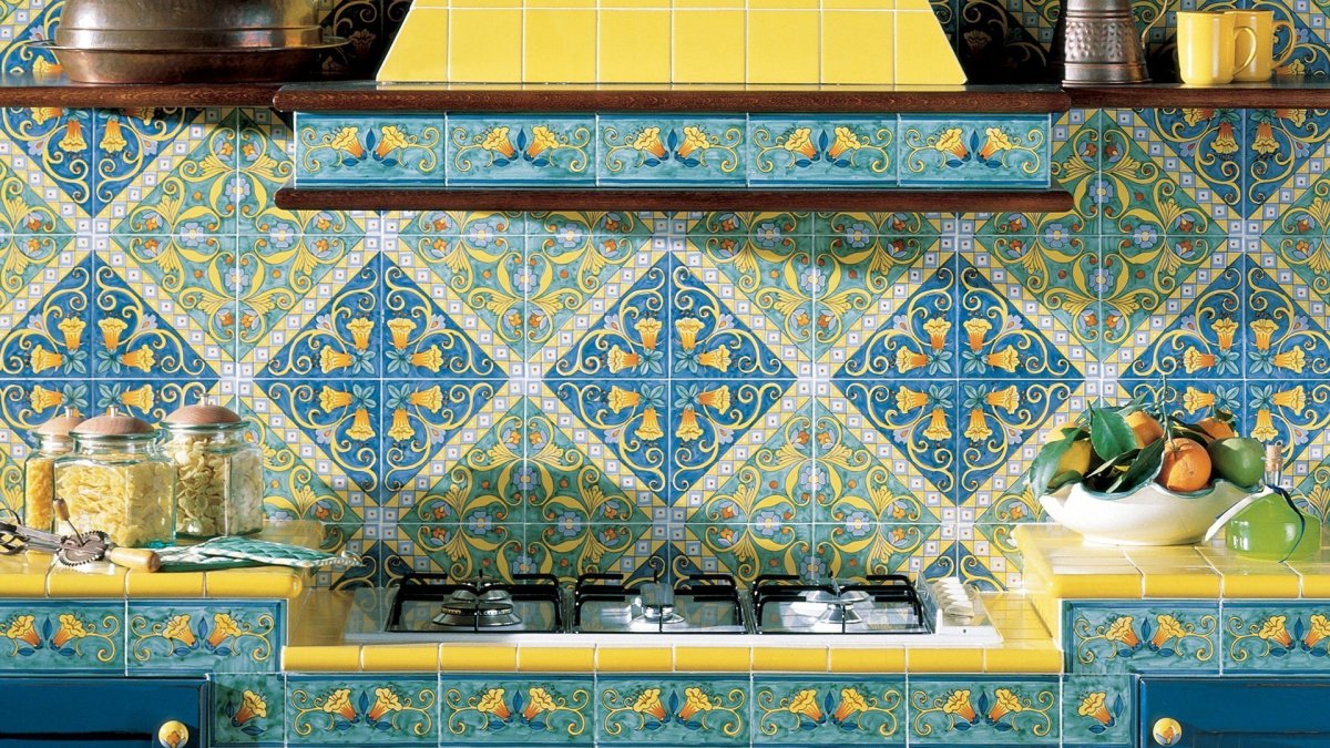 Изразцы в марокканском стиле