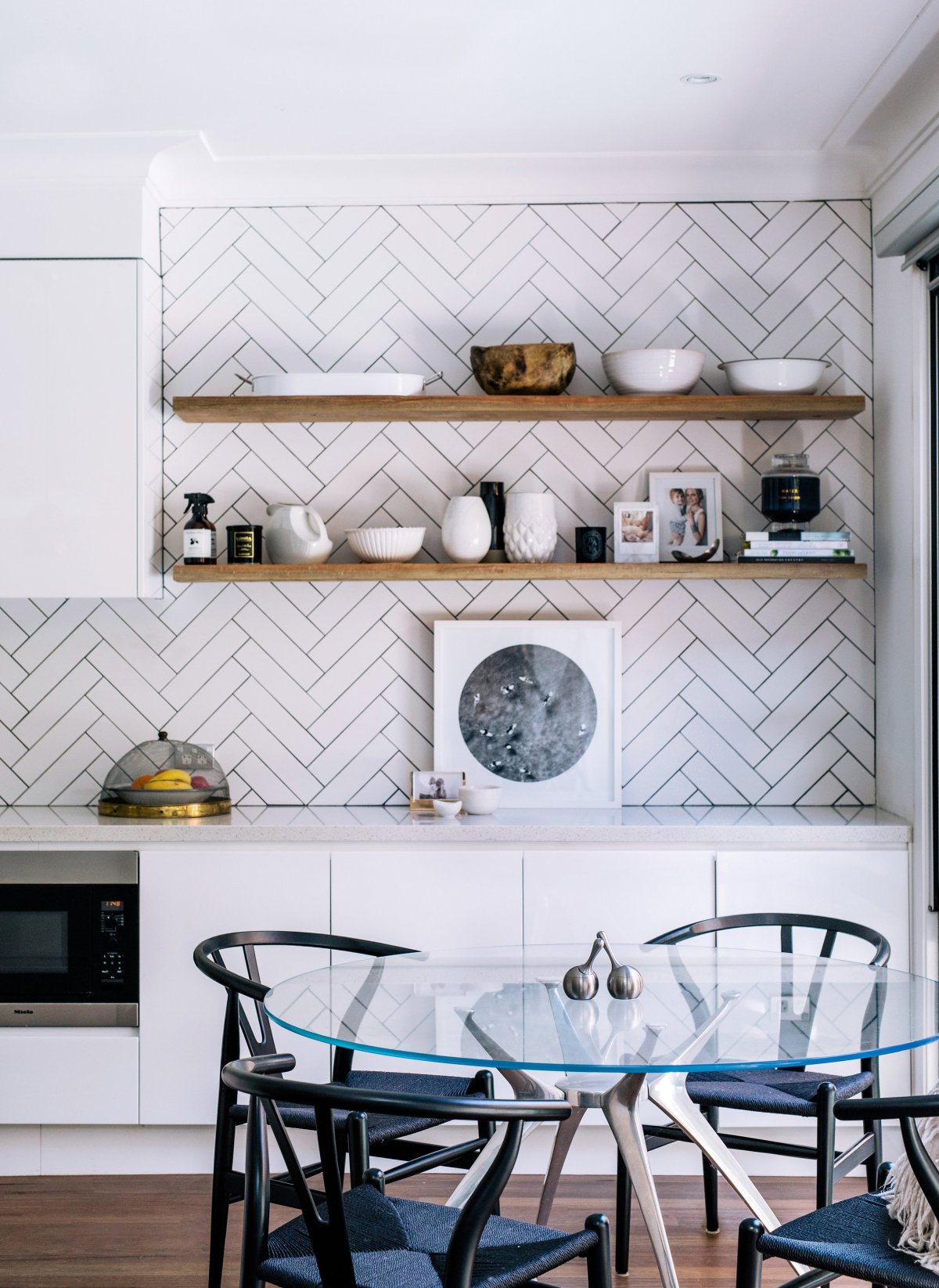 Кухонный фартук в стиле Сканди