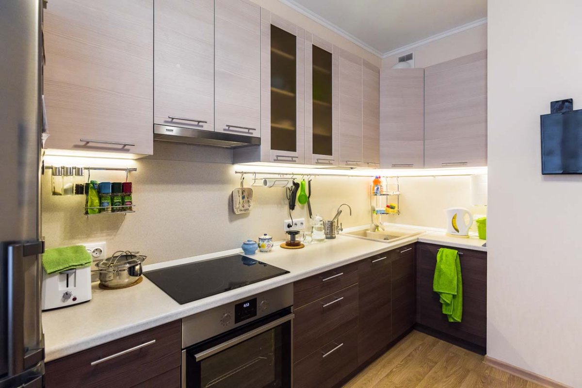 Фрейм темный кухня Леруа