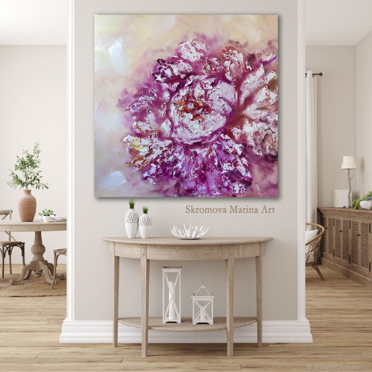 Алексей Мартынов картина пионы