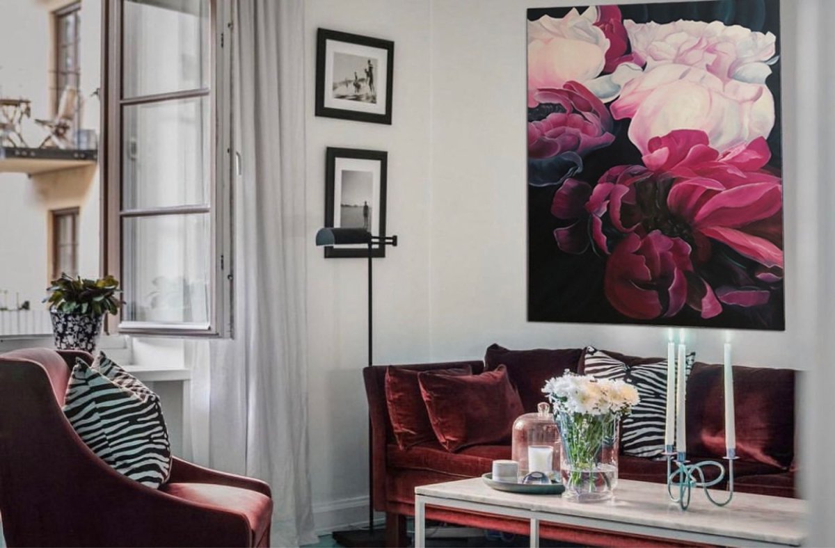 Картины в розовом цвете