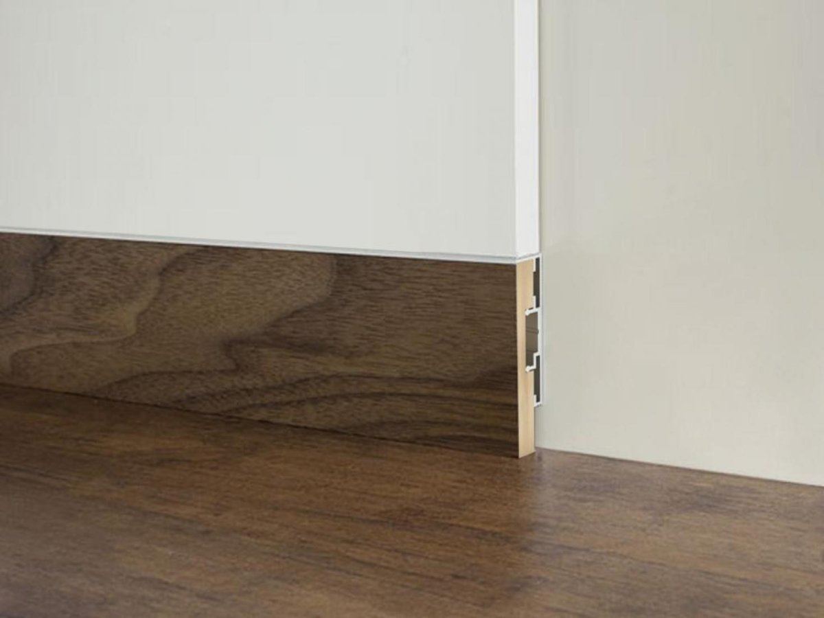 Теневой плинтус и скрытые двери