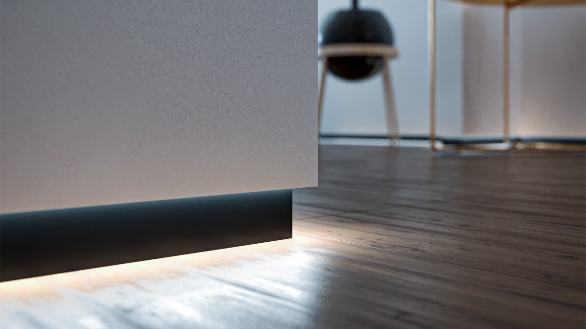 Необычный плинтус