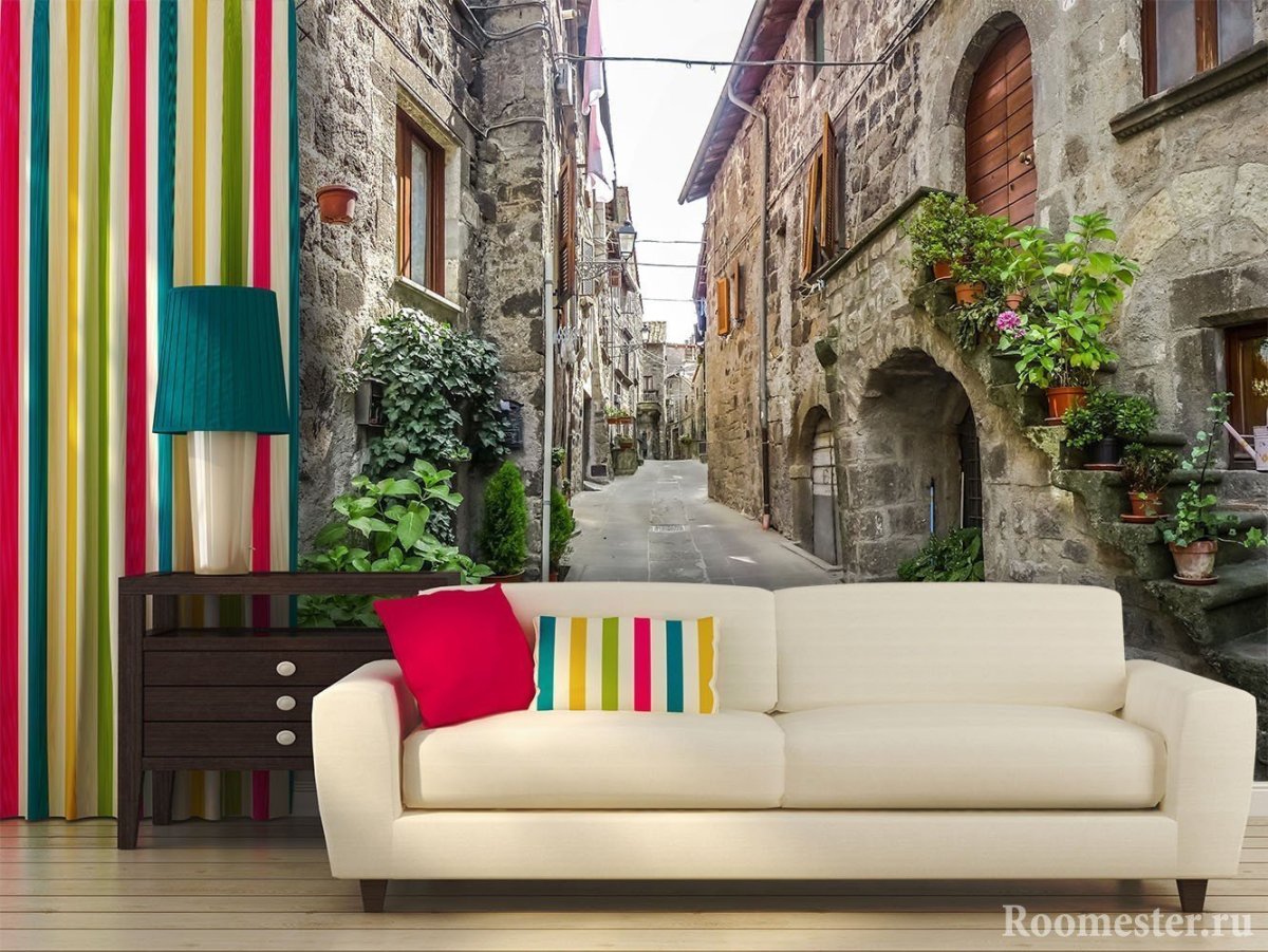 Красивые фотообои в интерьере