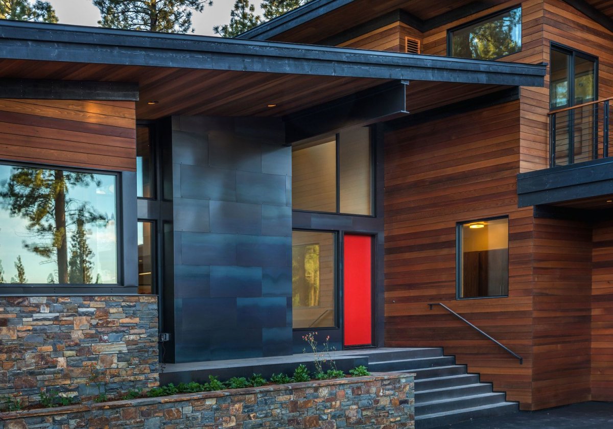 Вертикальный фасад