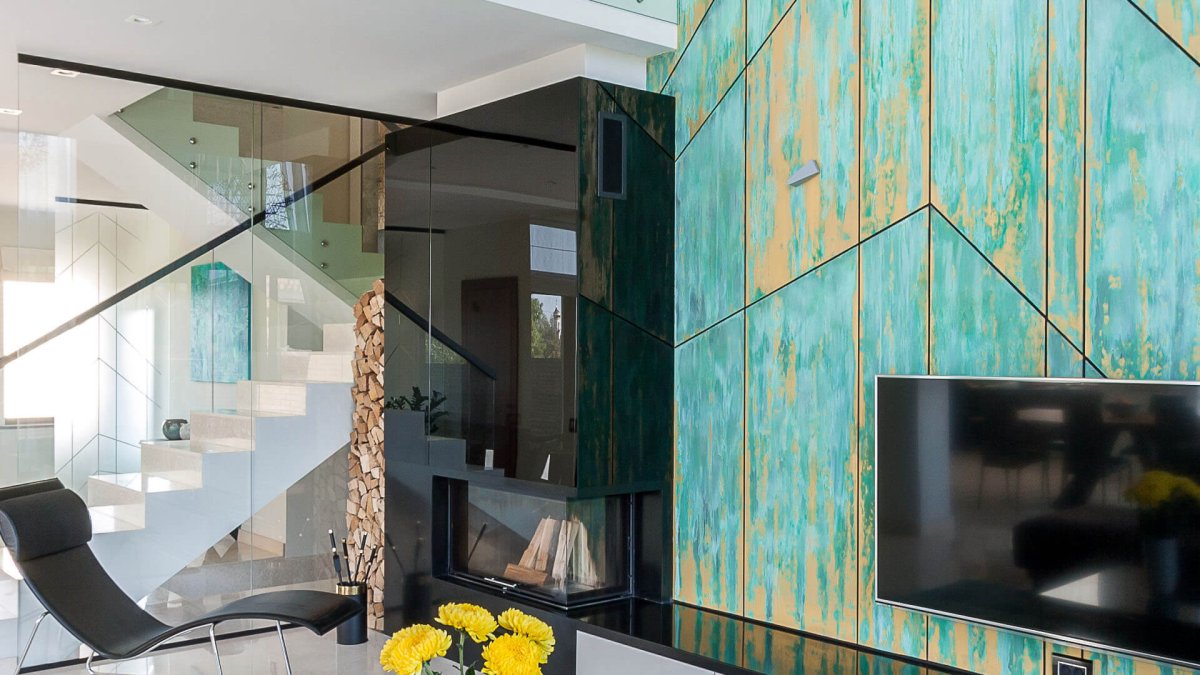 Декоративное стекло в интерьере