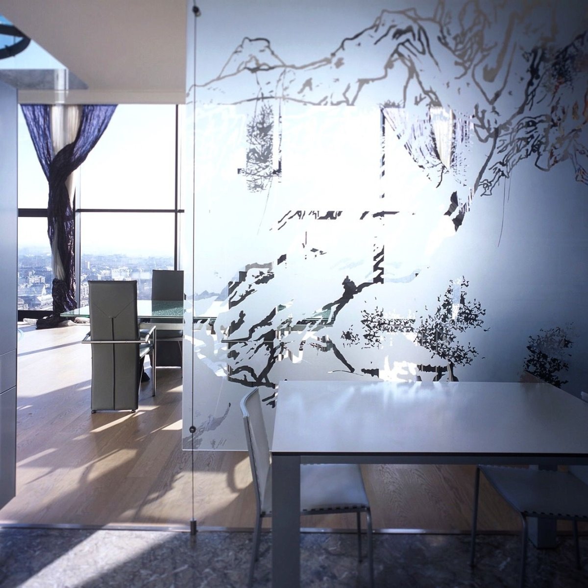 Витражное стекло текстура