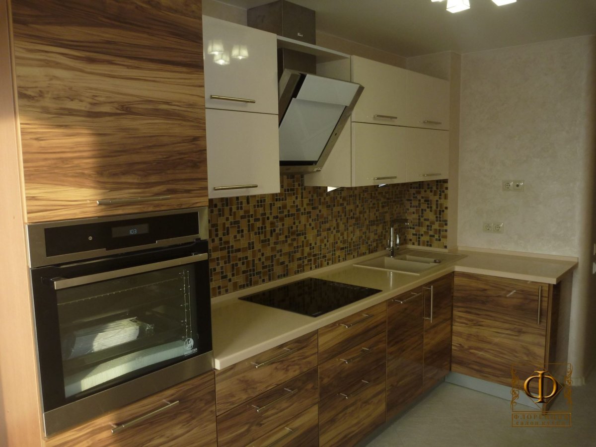 Угловая кухня ЛДСП Эггер