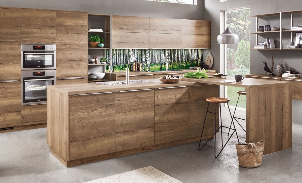 Кухня Эггер зебрано