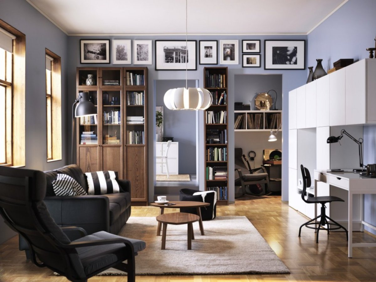 Стол с полками