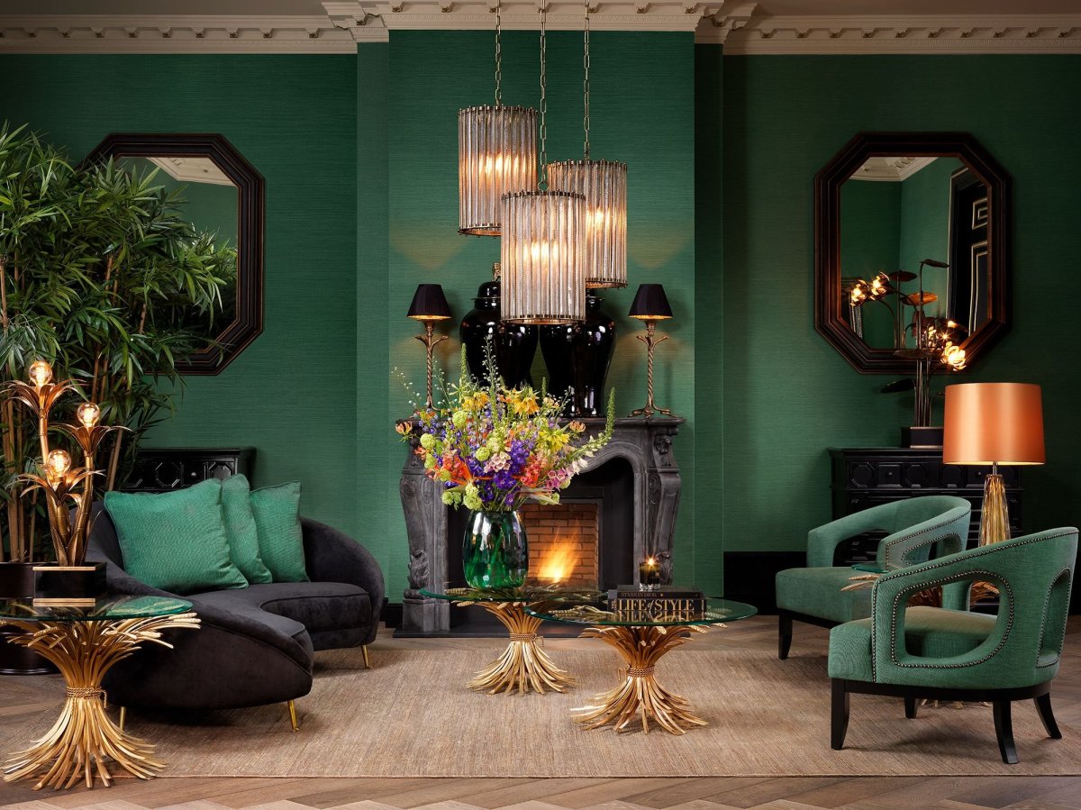 Изумрудные оттенки Dulux