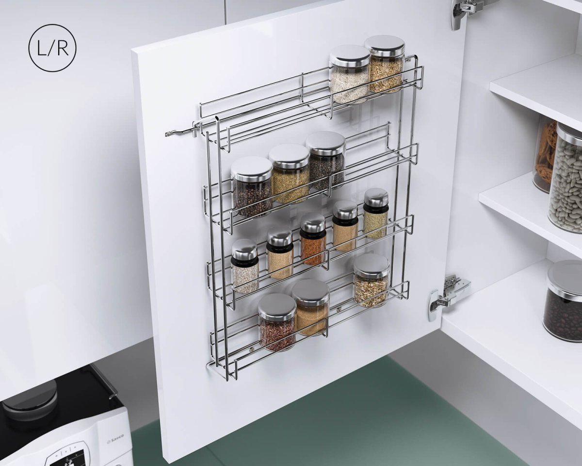 Навесная полка для специй vs Top Spice 358х84х456мм