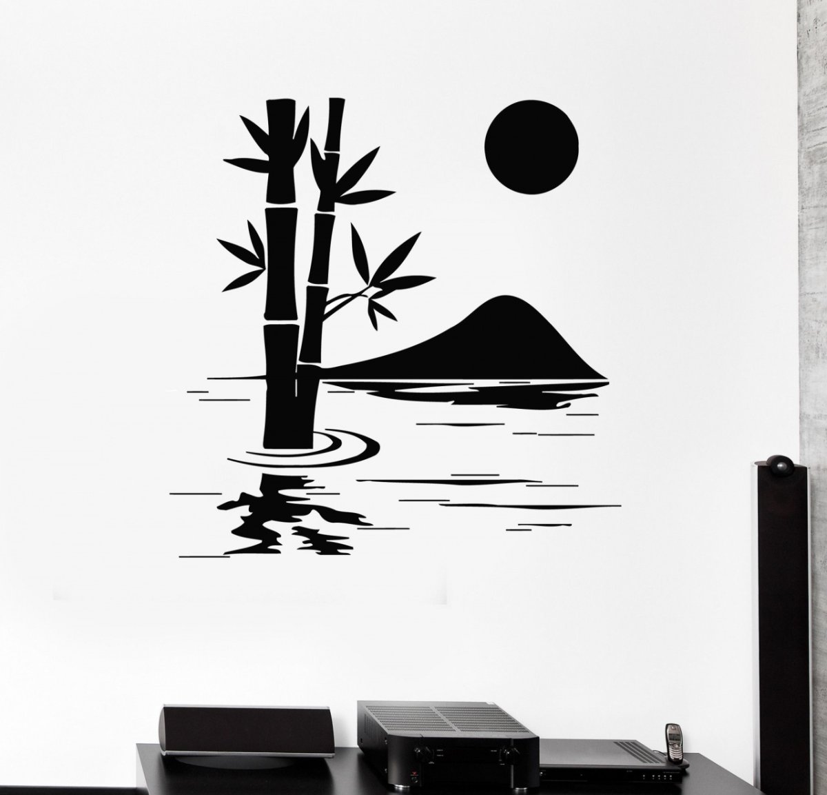 Бамбук эскиз