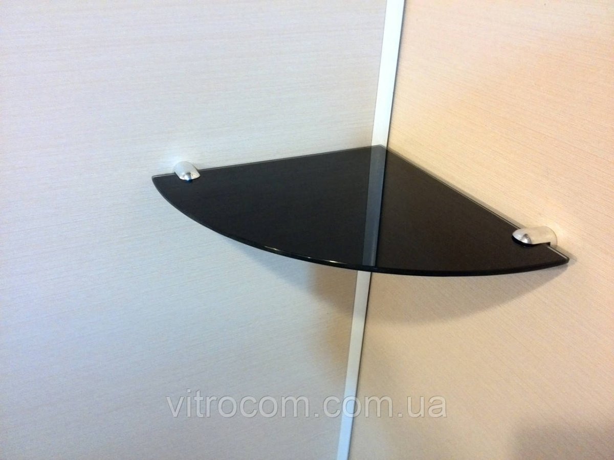 Полка стеклянная ПС-400х200х5