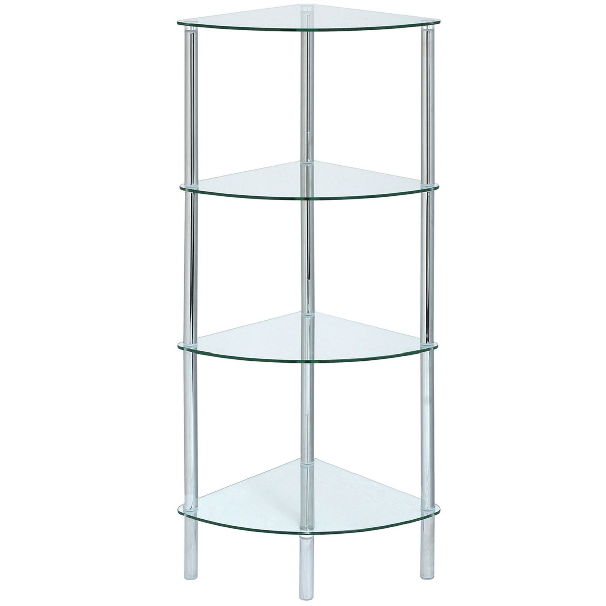 Настенные полки из стекла