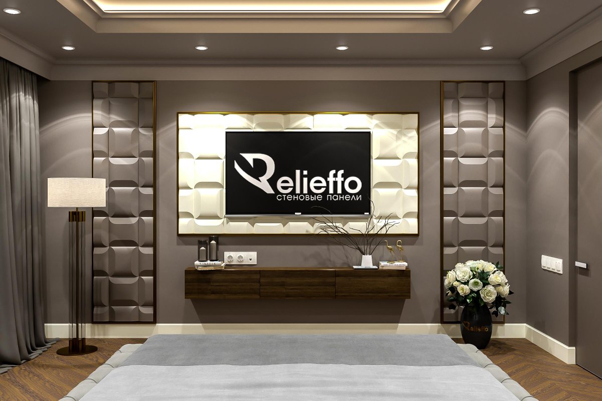 3d панели из пенополиуретана в интерьере