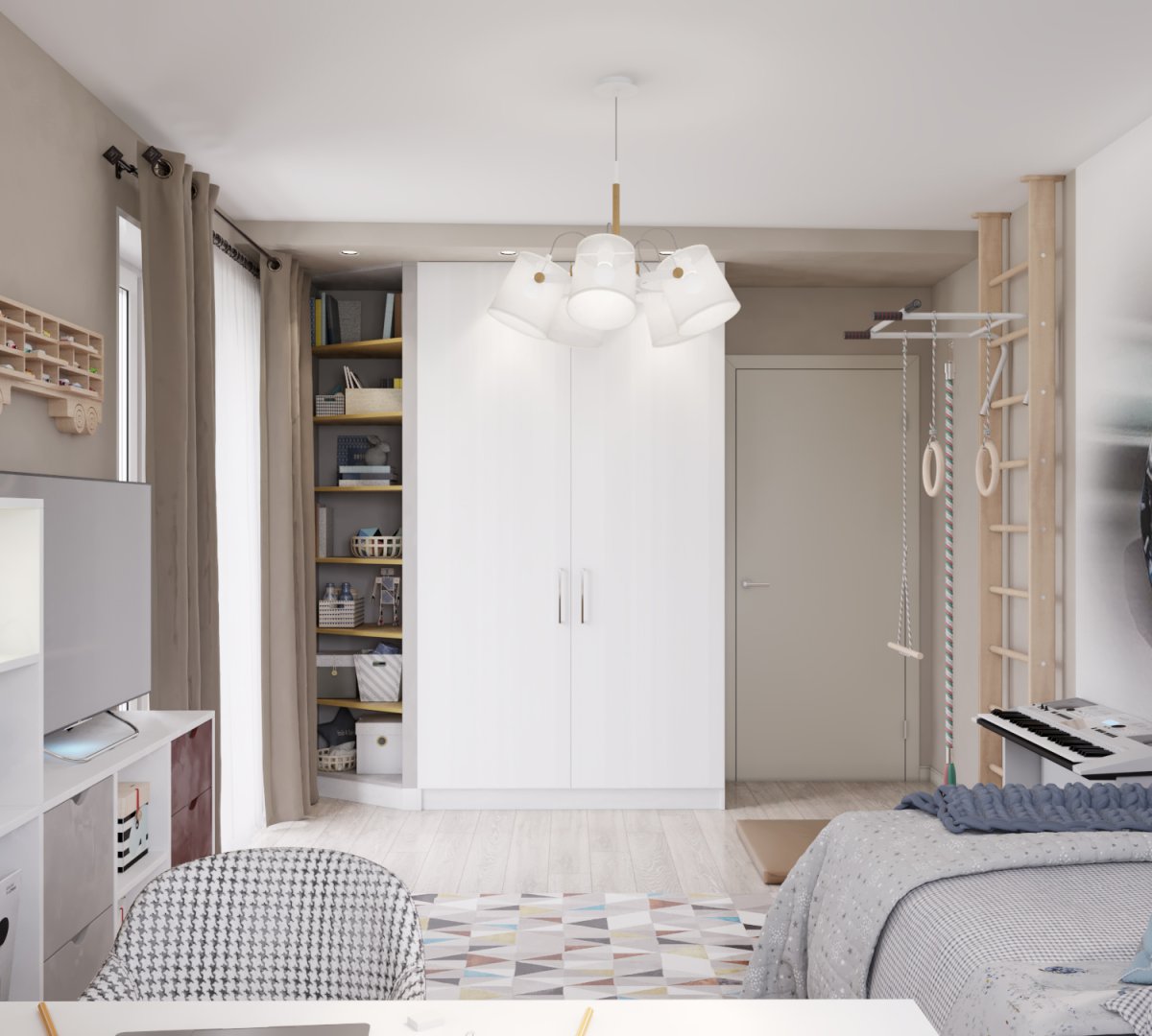 Леруа Мерлен комната подростка