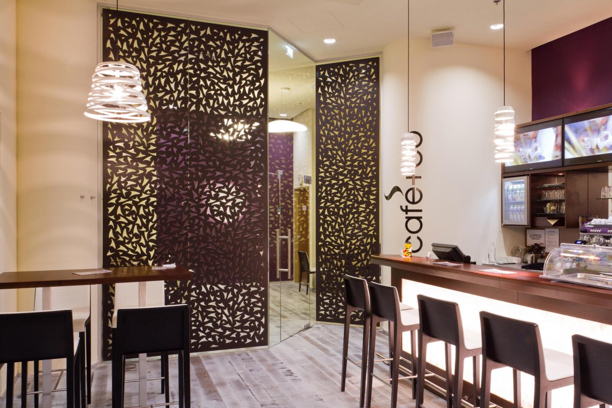 Декоративные перегородки ресторан