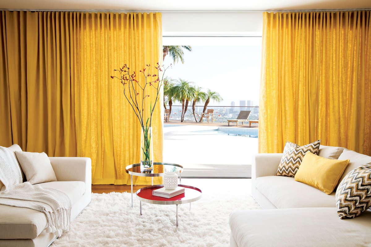 Икеа желтые шторы блэкаут