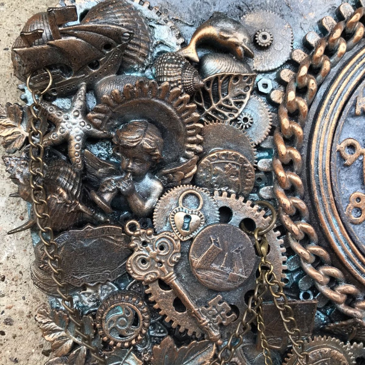 Шестеренки стимпанк