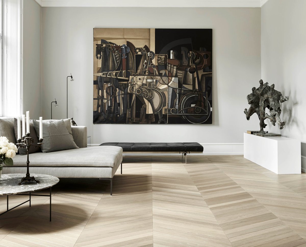 Французская елка Kahrs дуб серый